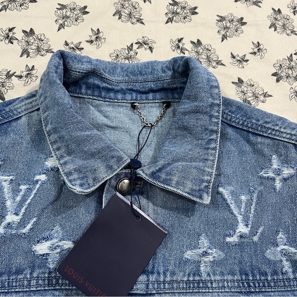 Louis Vuitton Washed Blue Jacket - Picture 2 of 6